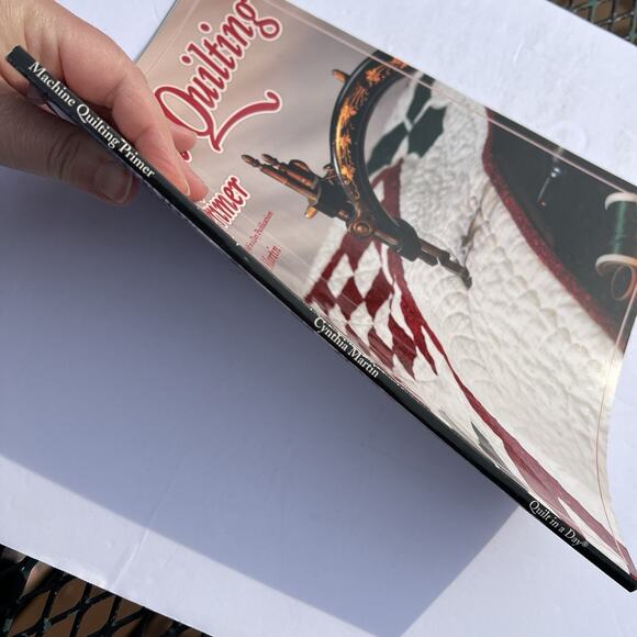 Machine Quilting Primer by Cynthia Martin Quilt In A Day 1996 Paperback - Picture 7 of 7